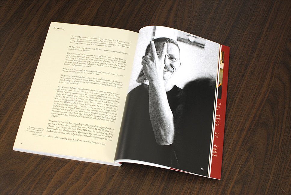 Come and See text page layout design