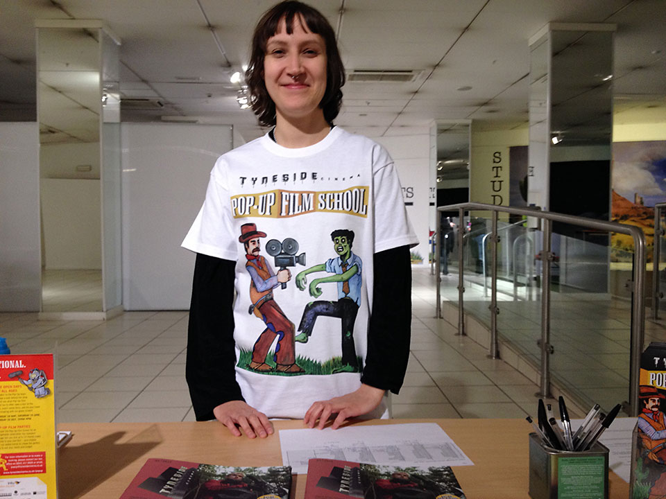 Pop-Up Film School t-shirt design