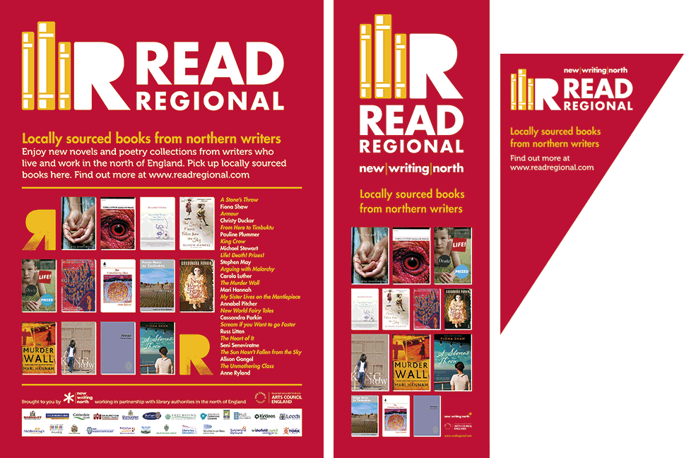 Read Regional poster, banner and bookmark designs