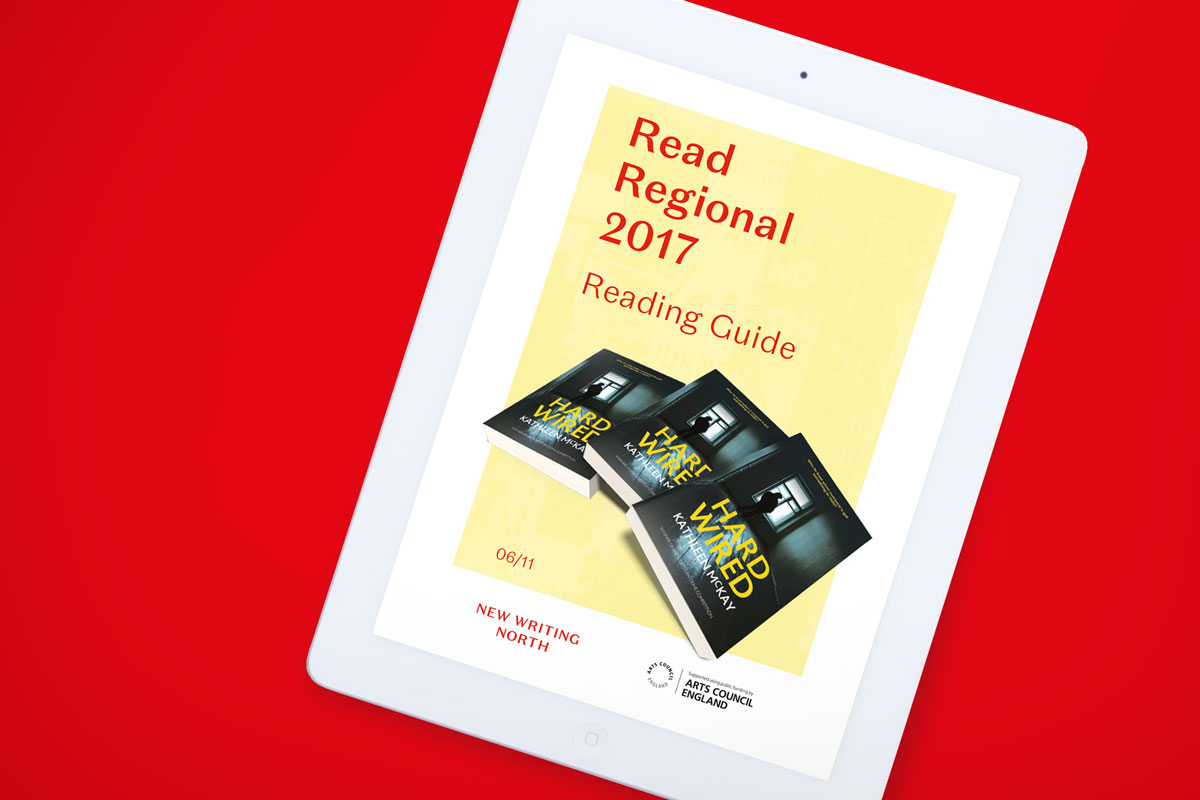 Read Regional 2017 reading guide mock-up displayed on iPad