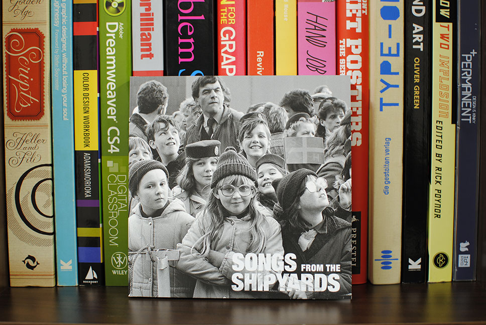 Songs From The Shipyards book cover design