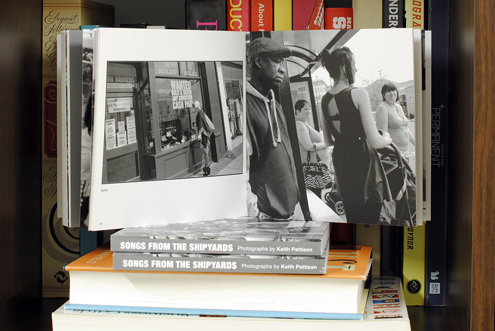 Songs From The Shipyards book interior design