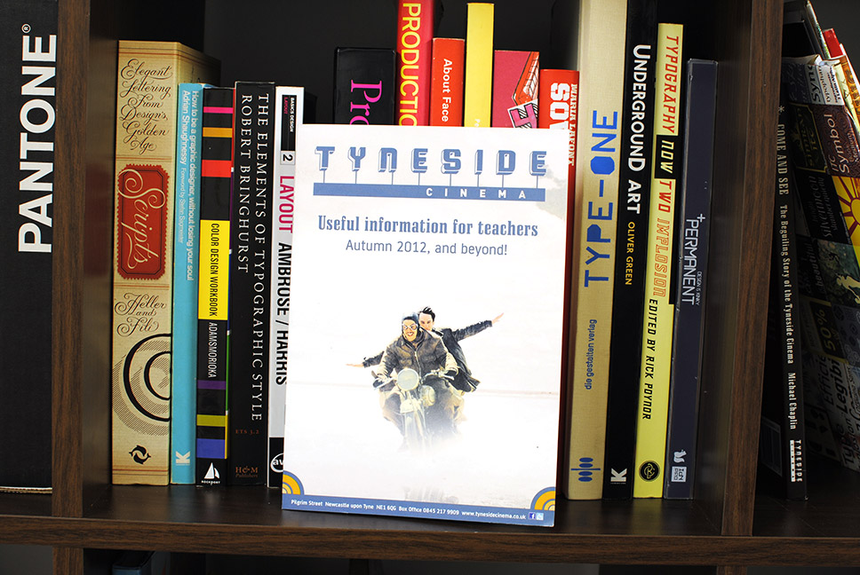 Tyneside Cinema Schools Programme cover design