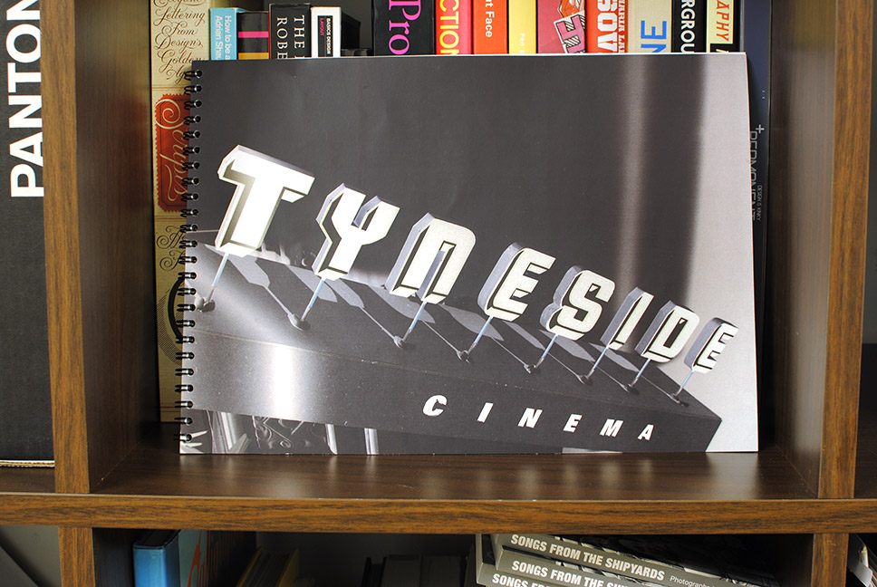 Tyneside Cinema Corporate Report cover design